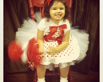Get in time for HALLOWEEN! Shirley Temple Inspired Tutu Costume