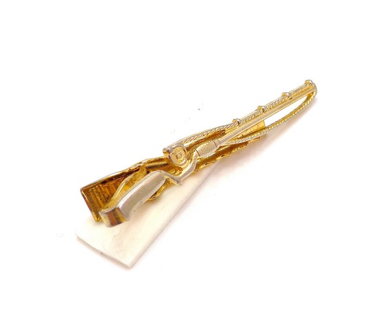 Fly Fishing Rod and Reel Tie Clip Vintage 1960s by GalloGrotte