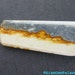 Oregon Starry Night Picture Jasper. Van Gogh. Desert Night Scene. Rare Material. 1pc. 24.45 cts. 37x15 mm (SNJ10)