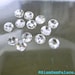 WHiTE DiAMOND Parcel. RoSE CUT. Natural. Super Clean. 3 pc. 0.12cts. 2.5mm (DIA-whtrose2.5-3)