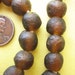 Root Beer Glass Beads