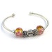 Mom Bracelet Sterling Silver European Bead Bangle