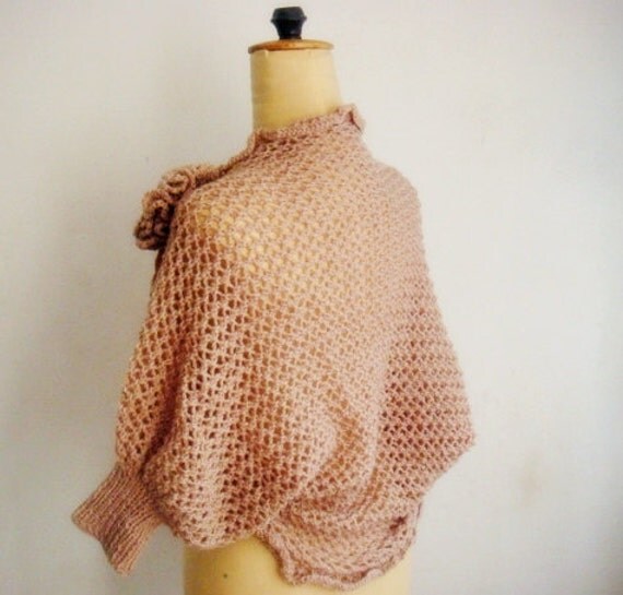 Lace Shrug Knitting Pattern, Knit Bolero Pattern , Knit ...