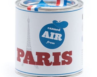 Original Canned Air From Paris, gag souvenir, gift, memorabilia