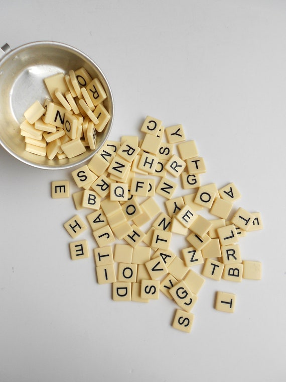 alphabet letter blocks // hard plastic by simplychi on Etsy