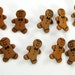 Gingerbread Men Buttons