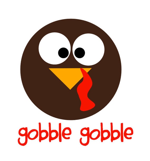 Download Items similar to Personalized Thanksgiving Turkey face ...