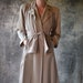1940s wool trench coat