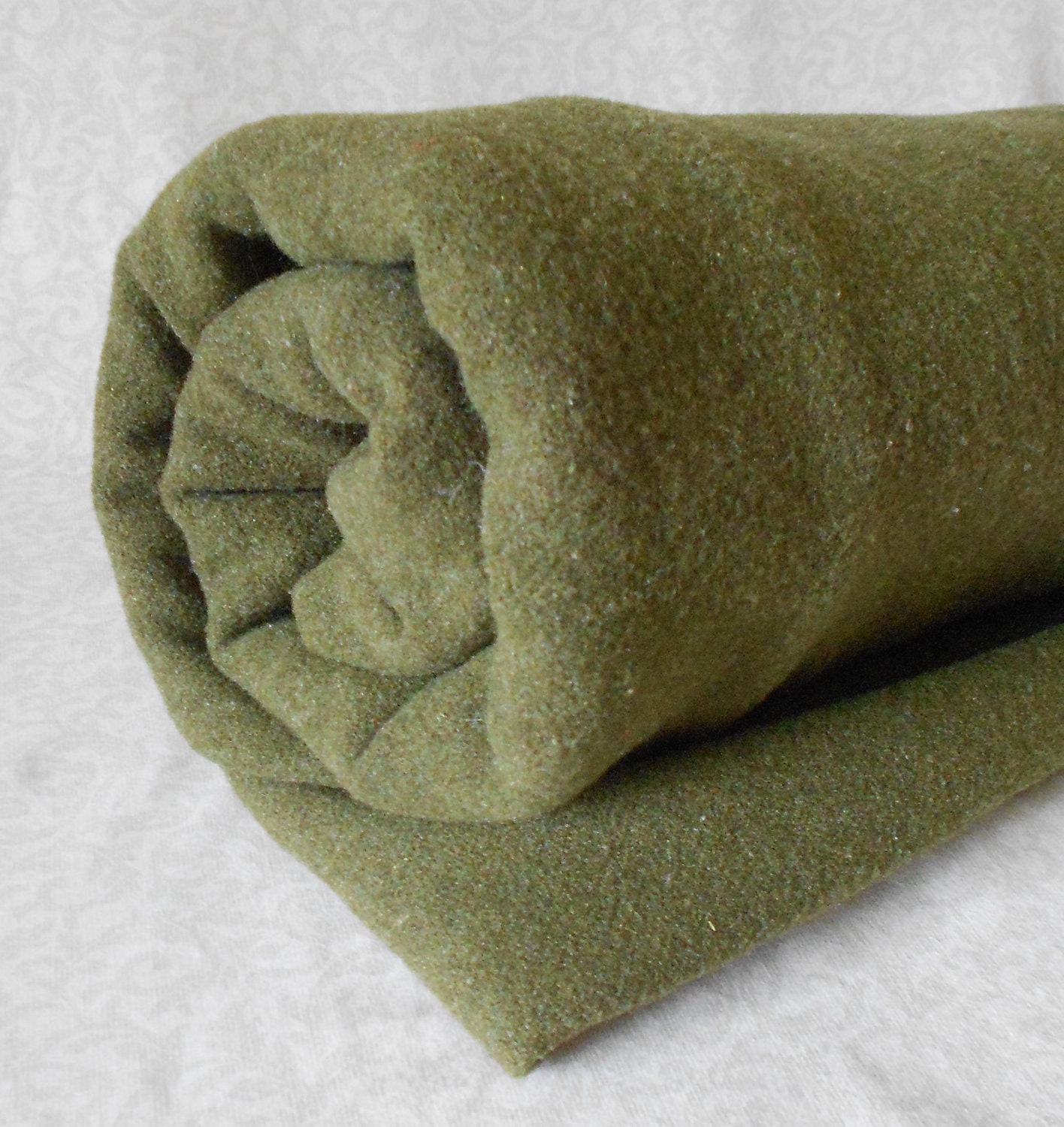 Army Green Wool Blanket