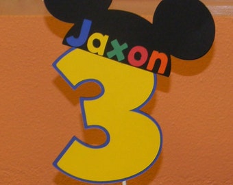Mickey Mouse Cake Topper