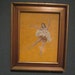 Vintage Framed Needlepoint Ballerina