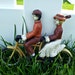 Vintage Tandem Bicycle Wall Hanging