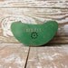 Old Pal Green Metal Fishing Bait Box or Worm Box