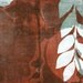 blank note card set of 4, original botanical monoprint
