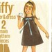 Vintage Girls Dress Sewing Pattern Sweet Sleeveless Dress or Cool Weather Jumper or size 2 bust 21" Simplicity 6113 Jiffy pattern
