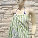 Turkishtowel-Soft-Highest QualityPure Organic Cotton,Hand Woven,Bath,Beach,Spa,Yoga Towel or Sarong-Apple,Lime Green and White Stripes