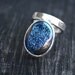 Blue Drusy Ring - Arabian Nights