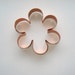 Copper Flower Cookie Cutter