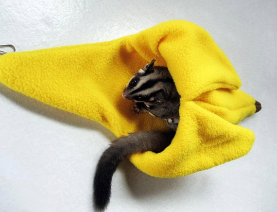 sugar glider banana cage pouch sugar glider banana cage pouch