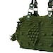 Dark Green Crocheted Handbag
