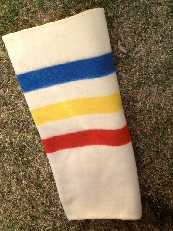 This Vintage Wool Striped Blanket Is Just Dying To See A