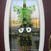 Halloween Vertical Broom Door Swag Decor.."Watching You" Ready to Ship