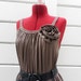 Plus Size Long Maxi Dress Flower - Unique Fashion - Great Evening Wear - Comfortable and Stylish (Belt Included)