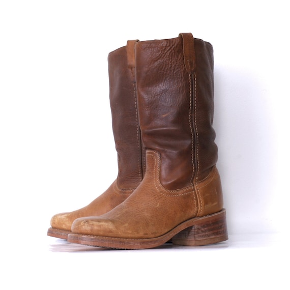 Vintage Snub Nose Boots by Texas