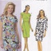 Raglan sleeves dress sewing pattern OOP Butterick 5453 Multi sized 6 8 10 12 easy unused