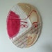 Face - fabric brooch/ornament