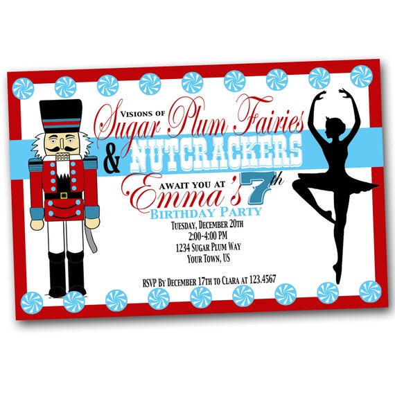 items-similar-to-nutcracker-birthday-invitation-on-etsy