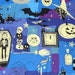 Hocus Pocus Halloween Fabric / Alexander Henry / Retro / 23" by 44" Last One!