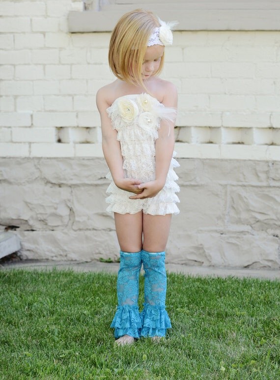 BlueRuffle Lace Leg Warmers- More colors
