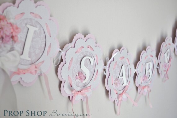 The Works Birthday Banners, Special Occasion, name banner, nursery decor, high chair banner, photo prop Il_570xn