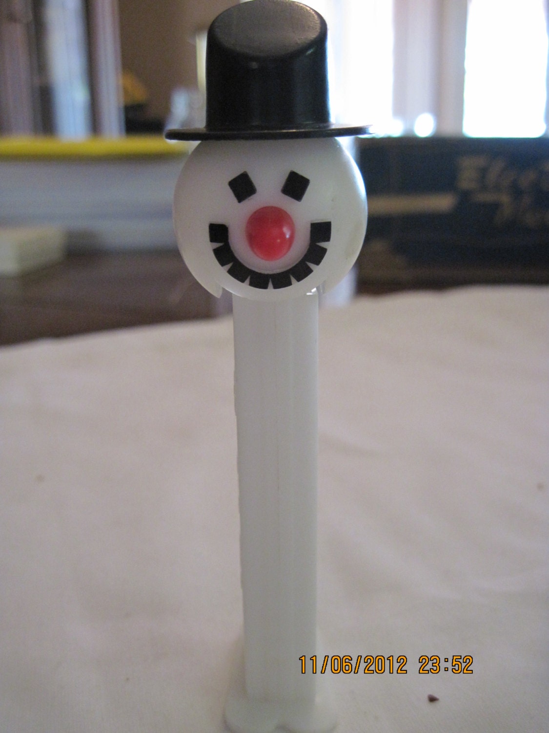 Vintage Frosty The Snowman Pez Dispenser... By Upthewazzucreations