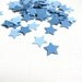 200 Punched Blue Stars, Confetti, Party Decor, Embellishments, Papercrafting