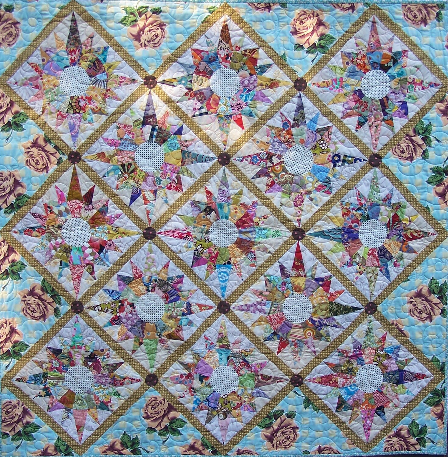 Supernova Leftovers quilt pattern