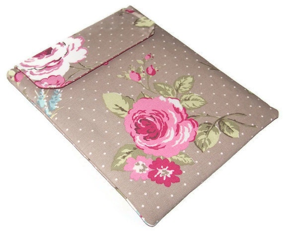 Ipad Cover ENGLISH ROSE by WhimsyWooDesigns on Etsy
