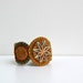 Penny Wool Felt Bracelet Wristband Cuff // Hand Embroidered // Harvest // LoftFullOfGoodies