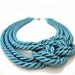 Turquoise Summer Fashion Nautical Sailor's Knot Rope Necklace