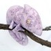 Lilac Chameleon stuffed toy