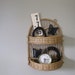 Vintage Rattan / Wicker Wall Shelf