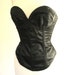 Vintage Black Bustier Size 34B