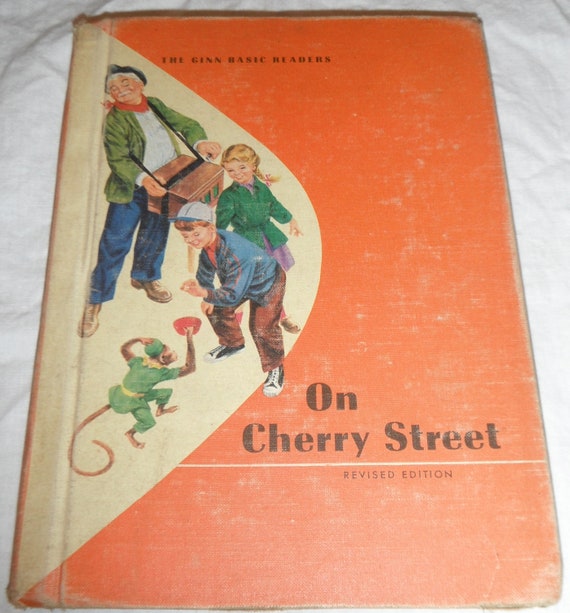 The Ginn Basic Readers On Cherry Street school book 1961