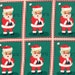 SALE - Dear Mr. Claus in Dark Green by Cosmo Cricket for Moda Fabrics, 1/2 yard