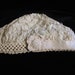 Victorian crocheted lace morning cap boudoir cap