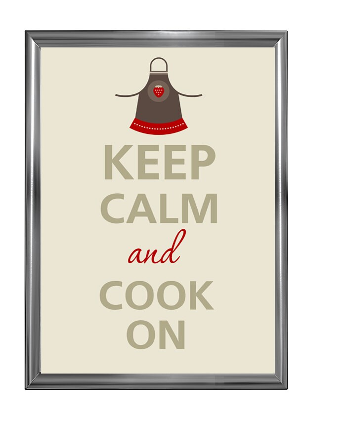 Keep calm and cook on by Agadart on Etsy