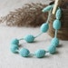 SALE Aqua blue nursing necklace for breastfeeding babywearing moms Gift for her under 25 Pale mint blue Ready to ship oht