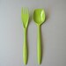 Vintage Danish Modern Rosti Utensils - Green