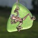 Sea Glass Jewelry Kelly Green Sea Glass Frog Necklace